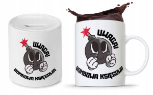 Zestaw Dla Księgowej Księgowego Kubek + Skarbonka