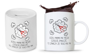 Zestaw Dla Mamy Dzień Matki Kubek + Skarbonka
