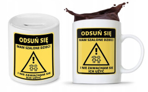 Zestaw Dla Mamy Dzień Matki Kubek + Skarbonka