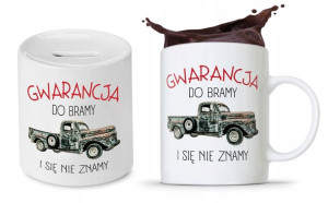 Zestaw Dla Mechanika Prezent Kubek + Skarbonka