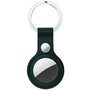Etui Na Airtag Skóra/leather Czarne/black