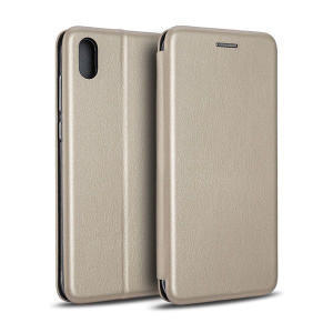 Beline Etui Book Magnetic Huawei Y5 2019 Złoty/gold