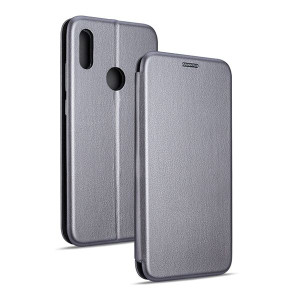 Beline Etui Book Magnetic Huawei Y6s 2019 Stalowy/steel