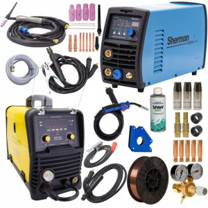 Zestaw Mig+tig Magnum 203, Sherman 216 Puls Ac/dc