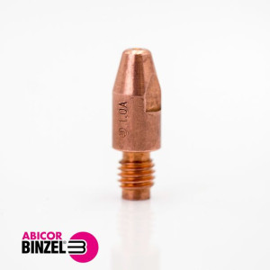 Końcówka prądowa BINZEL M8/1.0 mm Alu 141.0008