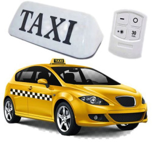 Kogut Sygnalizator Lampa Gapa Taxi Na Magnes Biały