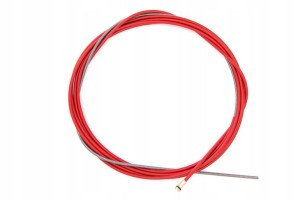 Wkład stalowy czerwony Spirala MIG 1.0-1.2 mm 4.4m