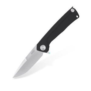 Nóż składany ANV Knives Z100 ANVZ100-047 Stal SLEIPNER Stonewash Czarny GRN