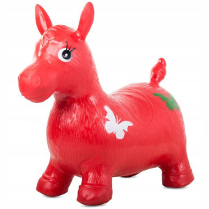 Konik Skoczek Do Skakania Osiołek Gumowy Piłka