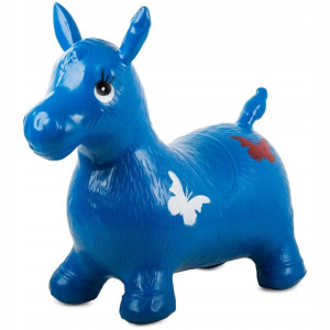 Konik Skoczek Do Skakania Osiołek Gumowy Piłka
