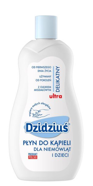 Dzidziuś płyn do kąpieli z olejkiem migdałowym 500 ml