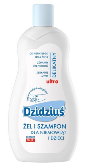 Dzidziuś żel & szampon dla dzieci i niemowląt 500 ml
