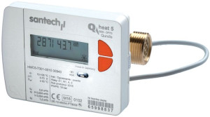 Santech Ciepłomierz Qheat5 Qp 1,5 M3/h - Zasilanie