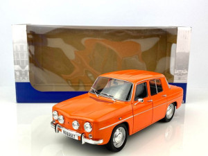 Renault 8 TS Orange Solido 1:18