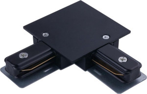 Łącznik Kątowy L Nowodvorski Connector Czarny, Tworzywo 8971