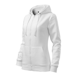 Bluza Damska Malfini Trendy Zipper Biała - Rozmiar M