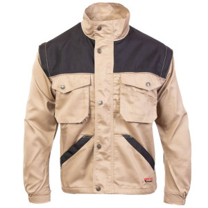 Bluza Ochronna 'brixton Practical' Beżowa, Odpinane Rękawy - Rozmiar 50/ M