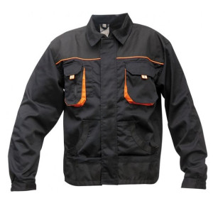 Bluza Ochronna 'fridrich&fridrich' Czarno-pomarańczowa - Rozmiar 52