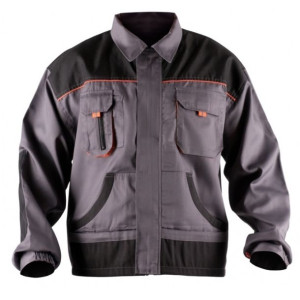 Bluza Ochronna 'fridrich&fridrich' Czarno-szara - Rozmiar 58