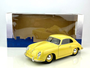 Porsche 356 Pre-A 1953 Yellow Solido 1:18