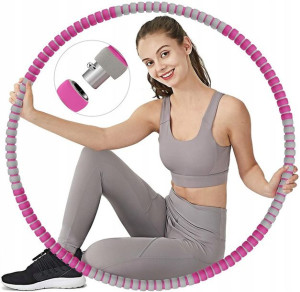 Hula hop odchudzające piankowe 8cz. 90cm