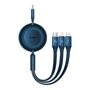 Baseus Kabel Bright Mirror 2 3w1 Typ C na micro USB, Lightning, Typ C 100W