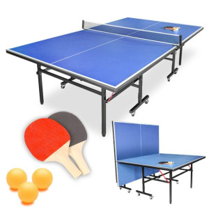 Stół tenis stołowy ping pong niebieski