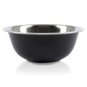 Miska kuchenna stalowa nierdzewna matowa czarna 16 cm 700 ml
