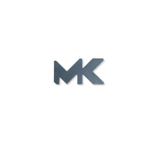 Naszywka MK Knives & Tools Stalowa Mała