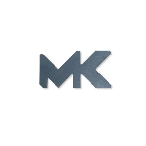 Naszywka MK Knives & Tools Stalowa Duża
