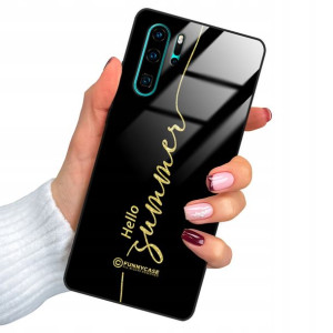 Etui Glass BROKAT do HUAWEI P30 PRO Modne Wzory