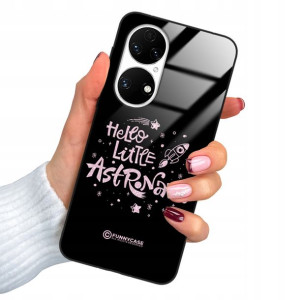 Etui Glass Brokat do HUAWEI P50 Case Modne Wzory