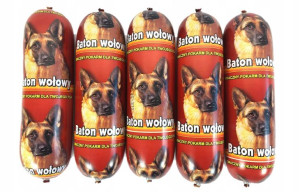 Baton wołowy karma mokra baton dla psa 900g 5szt.