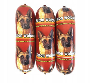 Baton wołowy karma mokra baton dla psa 900g 3szt.