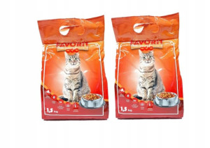Favorit Sucha Karma Dla Kotów Mix 3kg