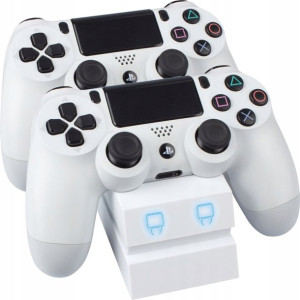 Ładowarka Stacja Dokująca 2x Kontroler Pad Ps4 Led