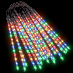 Lampki meteory, 20 szt., 30 cm, 480 kolorowych LED, wewn./zewn.
