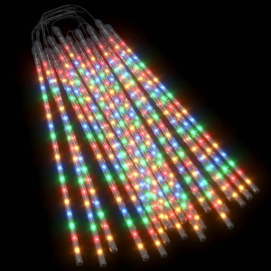 Lampki meteory, 20 szt., 50 cm, 720 kolorowych LED, wewn./zewn.