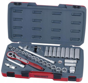 Zestaw kluczy nasadowych 1/2 Teng Tools T1234
