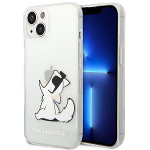 Etui Karl Lagerfeld KLHCP14MCFNRC Apple iPhone 14 Plus hardcase przeźroczys