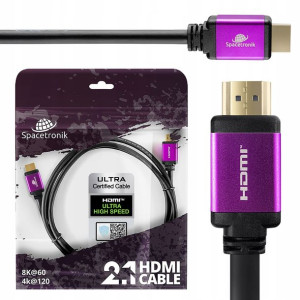 Kabel HDMI 2.1 z certyfikatem 120Hz 4K 8K 5.0 m