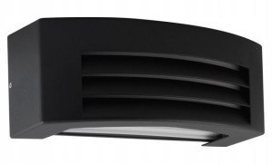 KINKIET Lampa elewacyjna zew czarna KE016