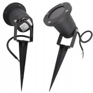 REFLEKTOR LED ogrodowy WBIJANY szpikulec GU10 IP55