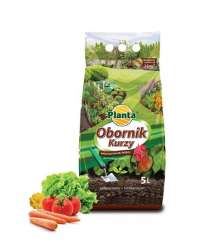 Nawóz naturalny Obornik kurzy granulowany 5 litrów
