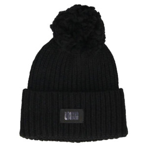 UGG Chunky Rib Knit Beanie 20165-BLK ONE SIZE