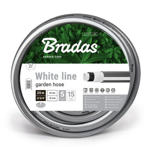 Wąż Ogrodowy 'bradas White Line' 1/2" - 20m