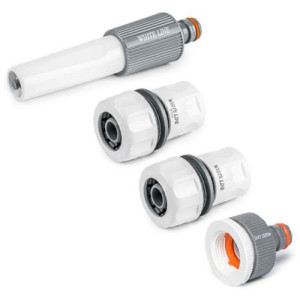 Zraszacz Prosty Bradas White Line + Zestaw Szybkozłączy 1/2" - Karta
