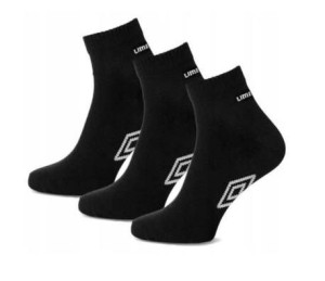 Skarpetki do kostki Umbro [LOWX3NR] czarne 3PAK