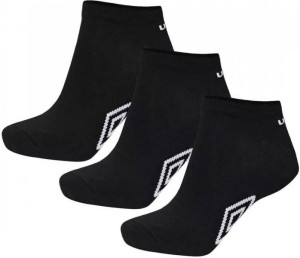 Skarpetki stopki Umbro [TCGX3NR] czarne 3PAK