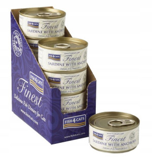 Fish4Cats - Sardynki i Anchois (70g) x 10